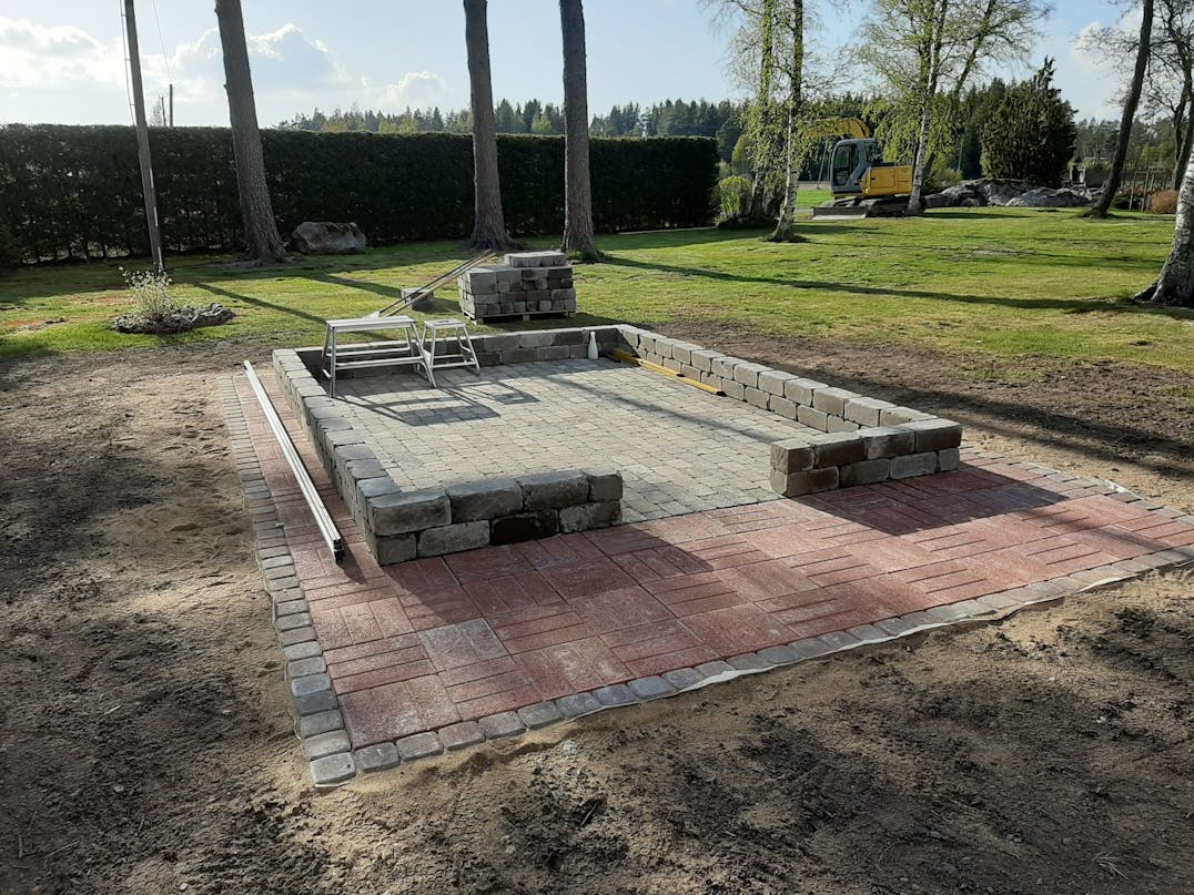 Orangeri på plattor Orangeri på plattor